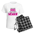 thumbnail image 4 of CafePress - BEST MOMS GET PROMOTED TO MEMAW Pajamas - Women's Short Sleeve Print T-Shirt and Pants Light Cotton Pajama Set, 4 of 7