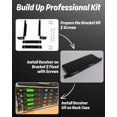 thumbnail image 3 of RhymKawa Dual Rack Mount Kit for Shure BLX4R, ULXD4 and P3T Pair Wireless Transmitters Installing in Rack Space Case, 3 of 7