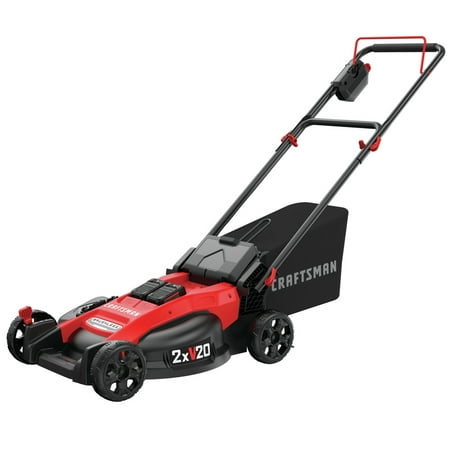 Craftsman V20 Max 20 in. 20 volt Battery Lawn Mower Kit (Battery & Charger) - Case Of: 1;