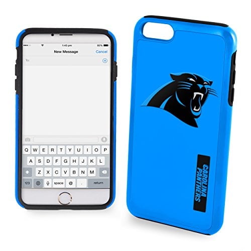 FOCO NFL Carolina Panthers Hybrid for iPhone SE (2022-20)/8/7/6S/6 (4.7")
