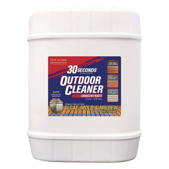 Collier Mfg 5G30S 30 Seconds Outdoor Cleaner, 5-Gal. Concentrate
