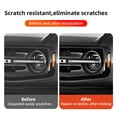thumbnail image 2 of For 2021 2022 2023 2024 Ford Raptor TPU Invisible Car Protection Film Headlight Film Exterior Accessories 2pcs, Black, 2 of 7