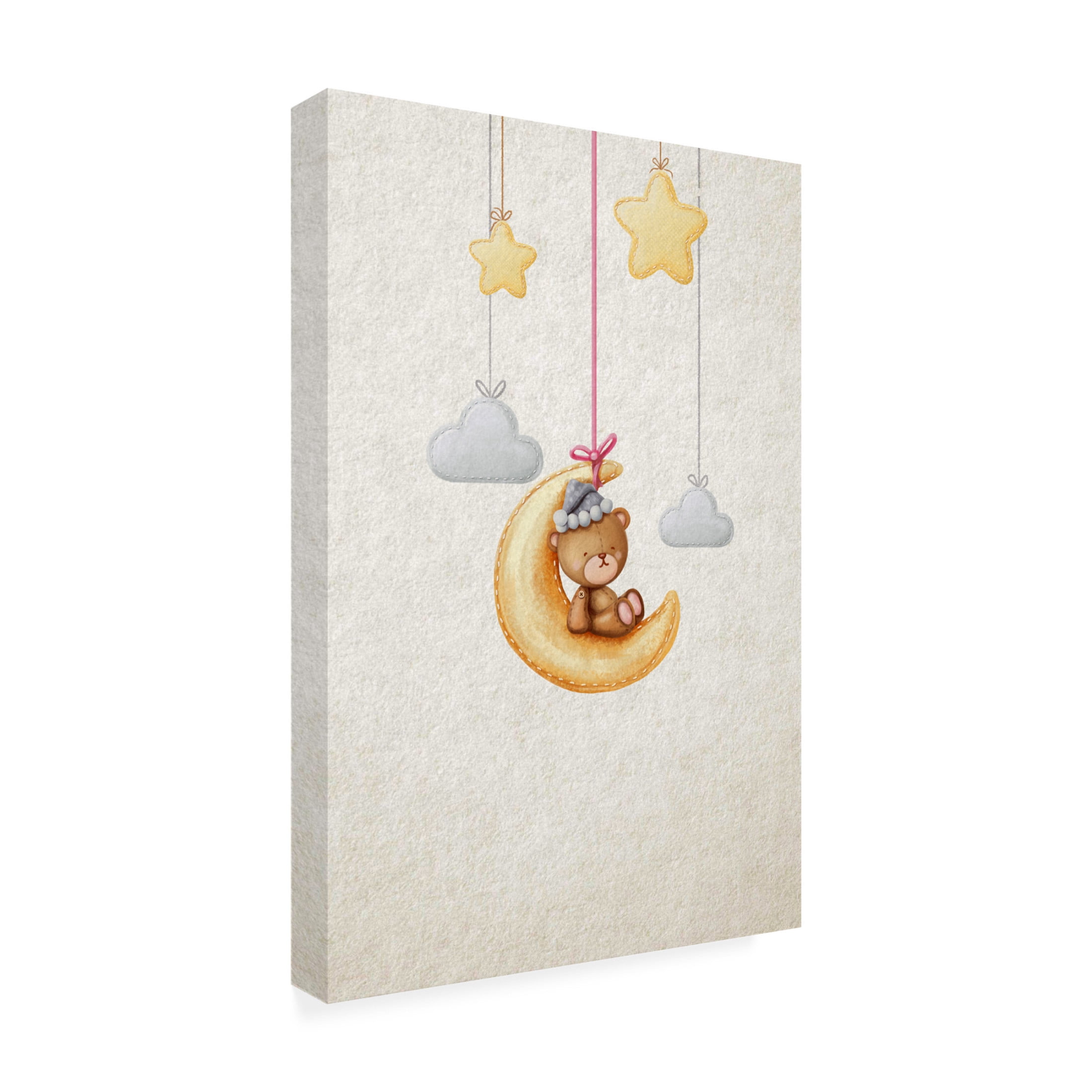 Trademark Fine Art Xuan Thai Dreamy Teddy Canvas Wall Art