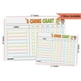 thumbnail image 4 of Inkdotpot MagneticWhiteboard Chore Chart ChoreChart ForRefrigerator- Dry Erase Behavior Chart For Kids Responsibility ChartWith 2 Fine Tip Marker & Eraser, 4 of 6