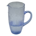 thumbnail image 3 of Avon 8.75" Blue Textured Glass Beverage Pitcher, 3 of 7