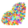 thumbnail image 3 of 100 Pit Balls-7 Bright Colors Crush Proof Plastic Balls for Toddlers Babies Colorful Playpen Balls for Tent Pool Bounce House Party Decoration, 3 of 10