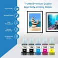 thumbnail image 2 of Compatible T49M Sublimation Ink Replacement for T49M1 T49M2 T49M3 T49M4 Autofill T49M Ink Bottles for SureColor F170 F570 Sublimation Printer, 5-Pack (2 Black 1 Cyan 1 Magenta 1 Yellow), 2 of 5