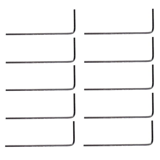 10 Piezas de Puente de Guitarra Yuyangstore Llave de Hierro de 1.27 Mm para Piezas de Guitarra Japonesa