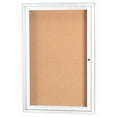 thumbnail image 1 of Aarco Products DCC3624RIW Tableau d'Affichage Fermé Éclairé 1 Porte - Blanc, 1 of 1