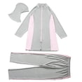 thumbnail image 4 of Women Swimming Suit Full - Coverage Swimsuit Muslim For Full Coverage Swimwear For Loose Fit Long Sleeve Burkini Swim With Hood And Pants, 4 of 5