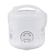 tayama automatic rice cooker & food steamer 5 cup, white (trc-04r)
