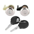 thumbnail image 2 of Juego de cerradura de puerta de automóvil, juego de cilindro de cerradura de puerta delantera izquierda y derecha Juego de cerradura de puerta Eficiencia óptima, 2 of 9
