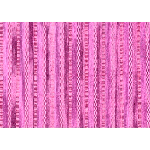 Ahgly Company Indoor Rectangle Abstract Pink Modern Area Rugs, 3' x 5'