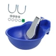 thumbnail image 4 of Tazón automático de agua, dispensador de agua de agua de ganadería, tazón para bebidas de animales tazón de agua de caballo para oveja de ganado Azul, 4 of 8