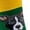 Green, variant on LSQii Socks for Men Women Casual Retro Cute Animal Comfortable Soft Cotton Ankle Socks Moisture Wicking Non Slip Everyday Wear,for Gift Beige,Under $3