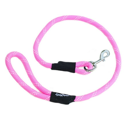Zippy Paws Leashes - Original - Pink - 4 Ft