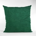 thumbnail image 5 of Plutus Emerald Lux Velvet Shiny Velvet Luxury Throw Pillow - Double sided 16" x 16", 5 of 5