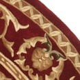thumbnail image 2 of SAFAVIEH Naples Collection NA519K Handmade Burgundy Rug, 2 of 4