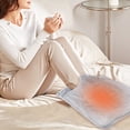 thumbnail image 4 of Electric Foot Warmer - Double-Sided Heating, 6 Temperature Settings, Auto Timer - Ultra Soft Flannel, for Home/Office, Cold Weather, 4 of 8