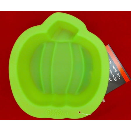 Wilton Silicone, Green Mini Pumpkin Mold, 2105-3260