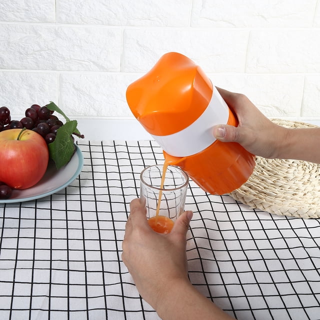 WALFRONT 1Pcs Manual Handheld Citrus Orange Lemon Juicer Fruit Press Squeeze Extractor New , Manual Juicer, Orange Juicer