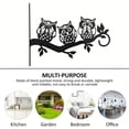 thumbnail image 6 of Tgbvmt Rust Proof Hanging Plant Bracket Hook Heavy Duty Wall Mount Hanger Decorative Hollow Out Structure for Patio Balcony Porch Outdoor Hanging Plants Bird Feeders Wind Chimes Lanterns, 6 of 6