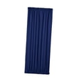 thumbnail image 4 of ROD POCKET FRENCH DOOR WINDOW PANEL CURTAIN THERMAL 54""""WX72""""L NAVY, 4 of 6