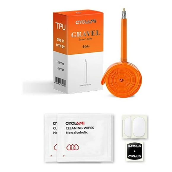 2 PACK CAMARA TPU NARANJA 29" 45MM CYCLAMI