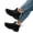 Black, variant on Fleece Lined Snow Boots, Fleece Lined Quilted Snow Boots Winter Outdoor Strolling, Hook and Loop Closure Thermally Insulated Footwear Holiday Travel Wearing, Heavy Duty Traction Sole Shoes, Black 6