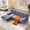 Dark Grey02, variant on Gewnee 78.35" L-Shaped Velvet Reversible Sectional Sleeper Sofa, Adjustable Split Back & Chaise Futon Couch, Multi-Functional Sofa Bed for Living Room, Office & Guest Room, Dark Grey