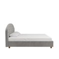 Queer Eye Aspen Upholstered Bed, Queen, Gray