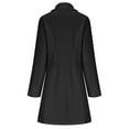 thumbnail image 6 of Ounisa Women's Double Breasted Blazer Formal Dinner Peak Lapel Suit Jacket, 6 of 6