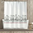 thumbnail image 2 of Ocean Sea Theme Shower Waterproof Shower Curtain Bathroom Decor, 2 of 9