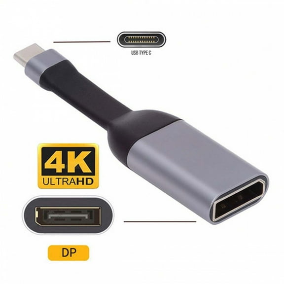 Chenyang USB-C Type-C Source to Displayport 4K 60hz Sink HDTV Adapter Ultra Slim Flat Cable 1080p for Laptop Tablet Phone