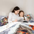 thumbnail image 5 of Feelyou Christmas Robin King Size Comforter Sets, Winter Plant Fruit Bedding Comforter Set, Dreamy Fairy Tale Reversible Bedding Set, Super Cozy Room Decor,3 Pieces, 5 of 8