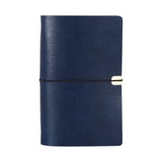 Angle View: Leather Journal Notebook A6 Writing Notebook Paper Agenda List Schedule Book