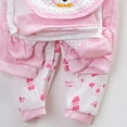 thumbnail image 5 of YDFCWX Baby Boy Layette Sets Newborn Preemie Baby Girl Clothes Set Girl Baby 8Pcs Outfits Boy Girls Baby Clothes Layette Set Gifts Layette Set Bodysuits Set for 0-3 Months,Light Pink, 5 of 5