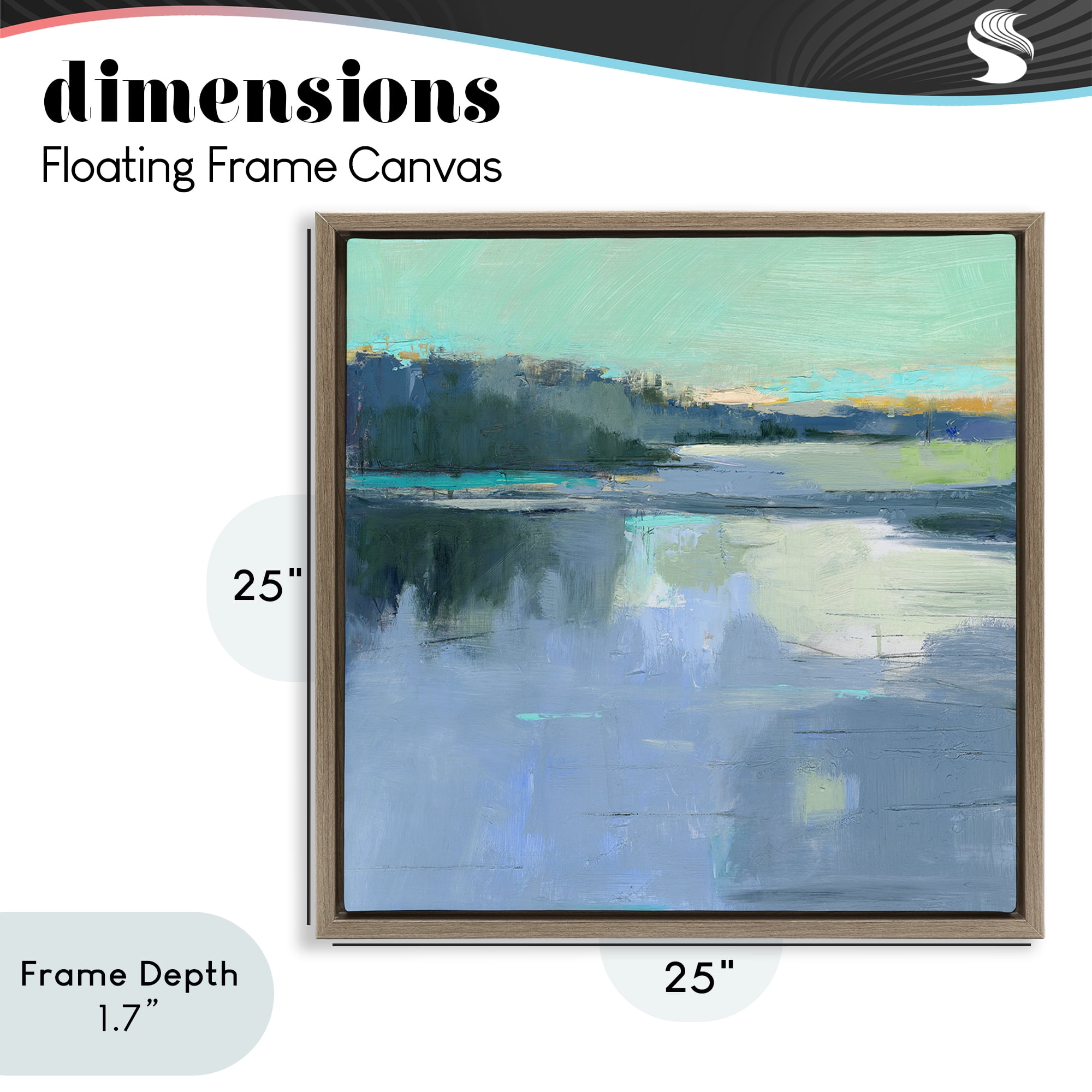 Stupell Industries Brave Boat Harbor Brown Framed Floater Canvas Wall Art, design by Kathleen Robbins