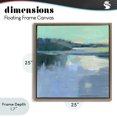 thumbnail image 4 of Stupell Industries Coastal Brave Boat Harbor Brown Floating Frame Canvas Art, 25 x 25, by Kathleen Robbins, 4 of 8