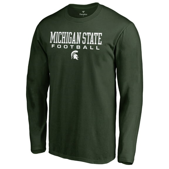 Men's Green Michigan State Spartans Team Unity Football Long Sleeve T-Shirt