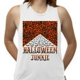 thumbnail image 2 of Halloween Junkie Bats Women's Muscle Tank Large White, 2 of 5