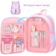 thumbnail image 4 of Mochila para niñas, Mochilas para niñas, Mochila para niños con compartimentos Mochila escolar primaria para niñas Mochila escolar para niñas (púrpura), 4 of 4