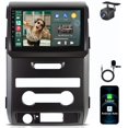 thumbnail image 1 of Radio estéreo de coche para Ford F150 2009-2012: unidad principal de visualización táctil de 9 pulgadas con cámara de respaldo, actualización 5G WiFi inalámbrico Carplay GPS Bluetooth FM SWC, 1 of 5
