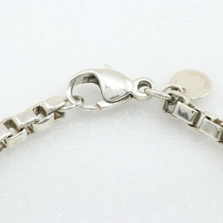Tiffany & Co 925 Sterling Silver Venetian Link Bracelet Mens
