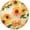 48in-table-A32, variant on 48"X 48" Sunflower Floral Summer Flower Elastic Fitted Edged Round Tablecloth Fade Resistant Anti-Shrink Table Cloth Washable Table Cover for Banquet Home Indoor or Outdoor