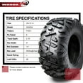 thumbnail image 3 of WANDA 26X10-14 UTV ATV Tire 6 Ply 26x10x14 Bighorn Style -10184, 3 of 6