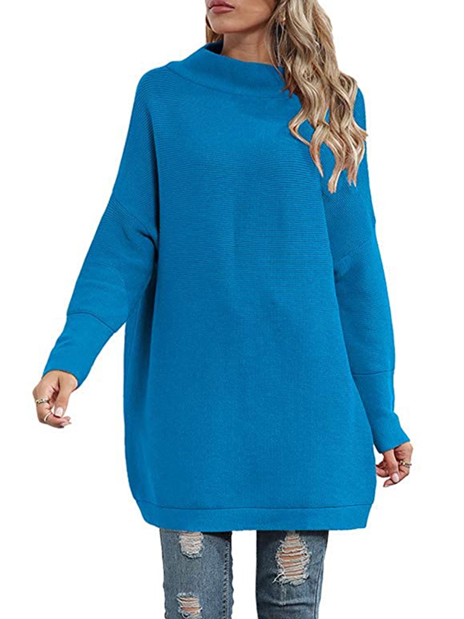 long oversized tunic sweaters