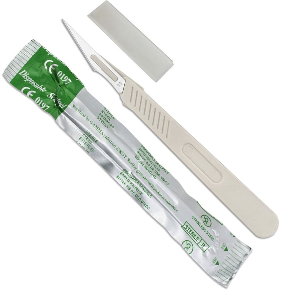 JEWEL TOOL 11 Blade Disposable Scalpel (Pack of 10) PL6111