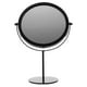 thumbnail image 2 of Rotating Desktop Mirror Black Metal Makeup Mirror for Cosmetic Supplies, 2 of 3
