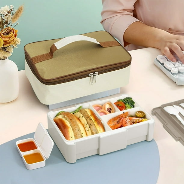 Aparatos de cocina, accesorios de cocina, utensilios de cocina, bolsa aislante para herramientas de cocina, compartimento para estudiantes, lonchera, lonchera para microondas, lonchera para trabajador